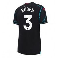 Manchester City Ruben Dias #3 Tredje Tröja Dam 2023-24 Kortärmad